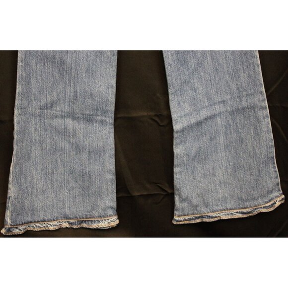 2006 Gymboree Sweetheart Valentine Day Denim Jeans Heart Ruffle Hem Embroider 10 - Picture 6 of 7